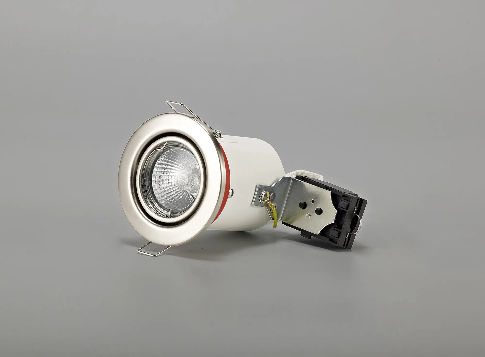 Agni Adjustable Fire Rated Downlight Satin Nickel D0441  Deco Agni